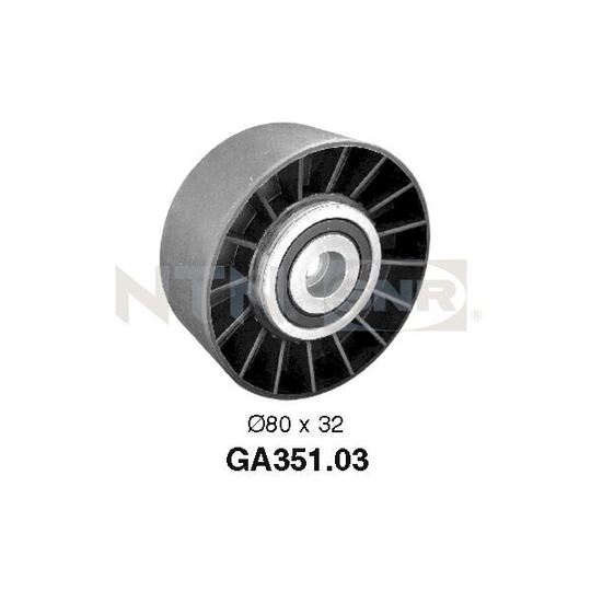 GA351.03 - Spännrulle, aggregatrem 