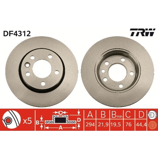 DF4312 - Jarrulevy 