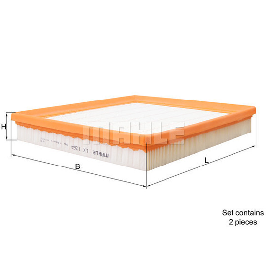 LX 1264/S - Air filter 