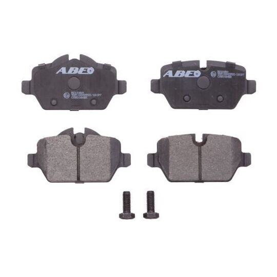 C2B016ABE - Brake Pad Set, disc brake 