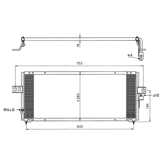 35331 - Condenser, air conditioning 