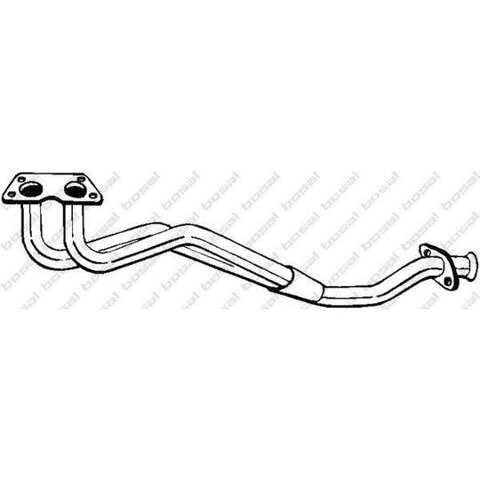 837-743 - Exhaust pipe 