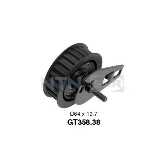 GT358.38 - Tensioner Pulley, timing belt 