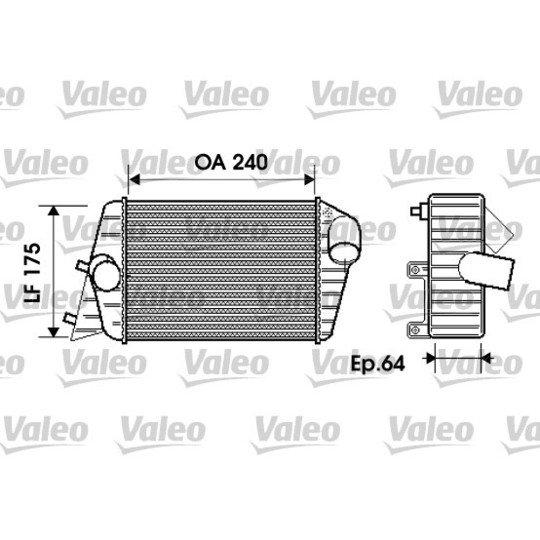 817879 - Intercooler, charger 