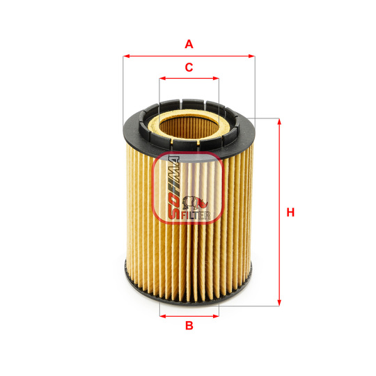 S 5010 PE - Oil filter 