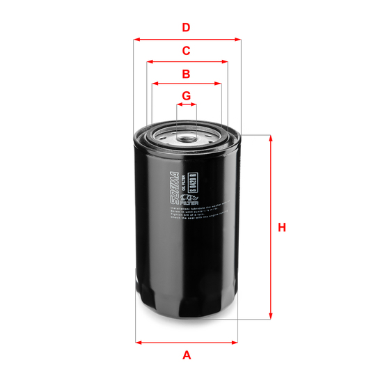 S 0420 R - Oil filter 