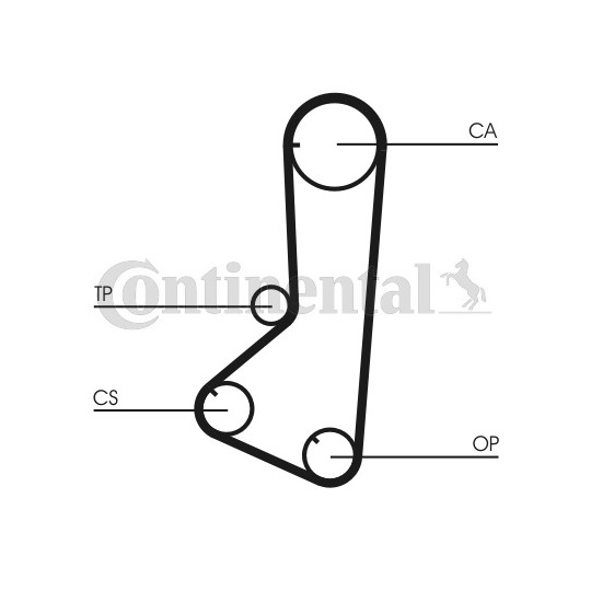 CT802 - Timing Belt 