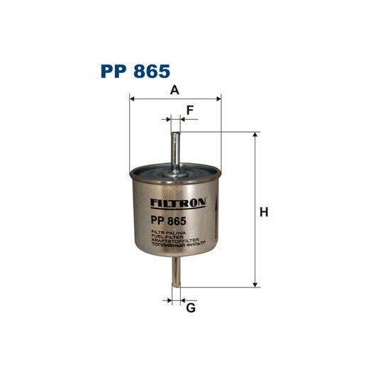PP 865 - Fuel filter 