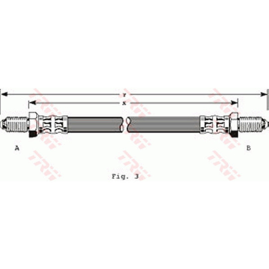 PHC251 - Brake Hose 