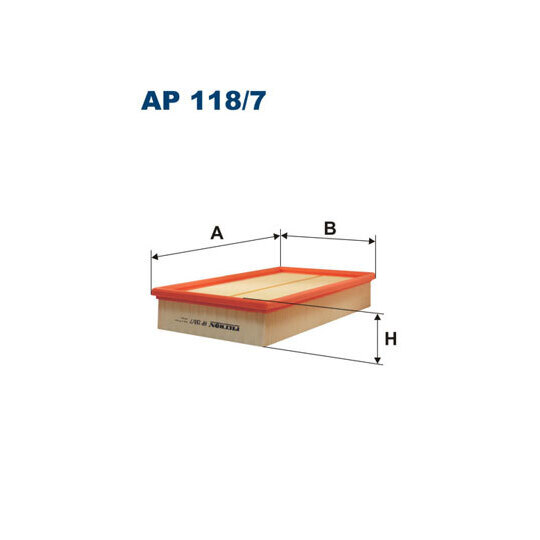 AP 118/7 - Air filter 