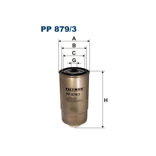PP 879/3 - Fuel filter 