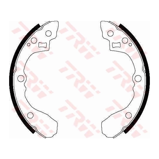 GS8439 - Brake Shoe Set 