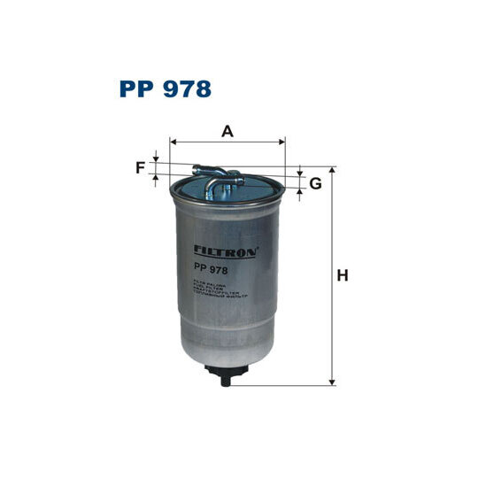 PP 978 - Bränslefilter 