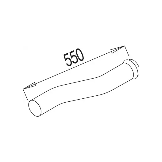 80285 - Exhaust pipe 
