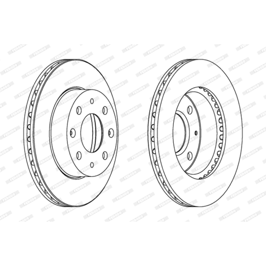 DDF451 - Brake Disc 