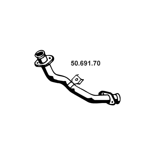50.691.70 - Exhaust pipe 