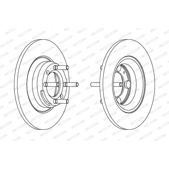 DDF037 - Brake Disc 