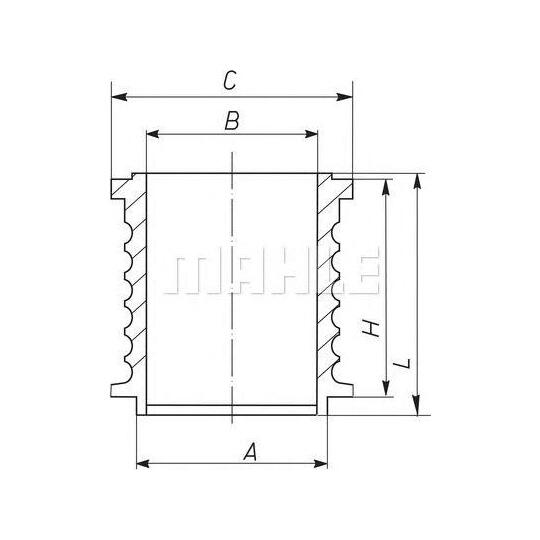 004 WR 22 - Cylinder Sleeve 