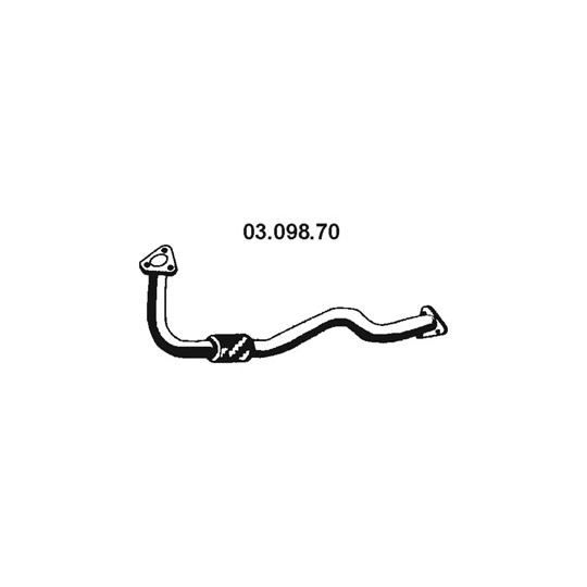 03.098.70 - Exhaust pipe 