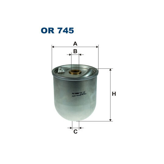 OR 745 - Oil filter 