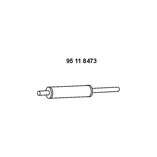 95 11 8473 - Etuäänenvaimentaja 