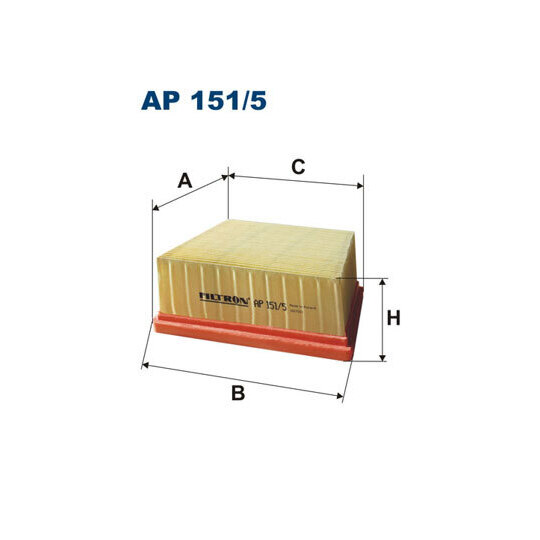 AP 151/5 - Air filter 