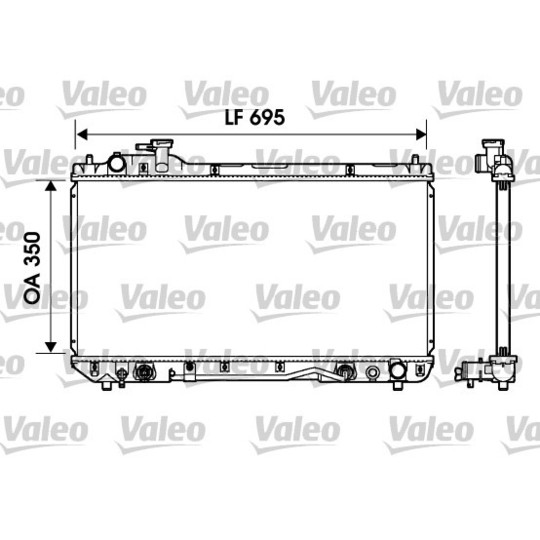 734217 - Radiator, engine cooling 