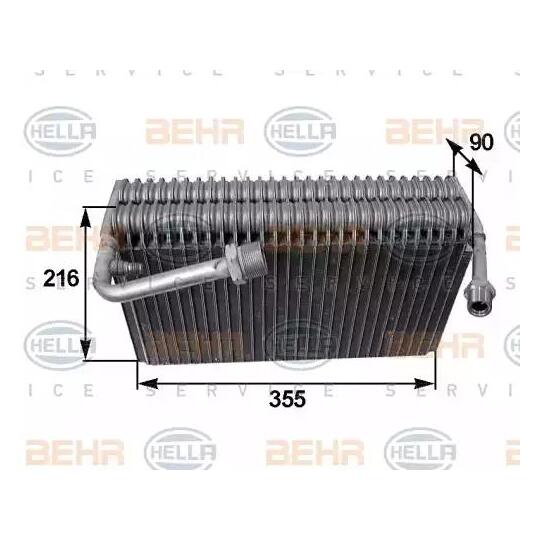 8FV 351 210-551 - Evaporator, air conditioning 