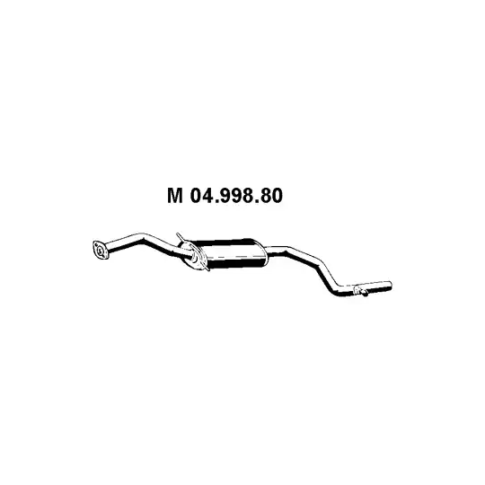 04.998.80 - Middle Silencer 