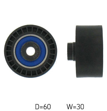 VKM 23122 - Deflection/Guide Pulley, timing belt 