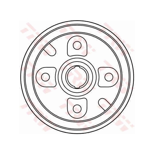 DB4253 - Brake Drum 