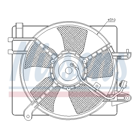 85061 - Fan, radiator 