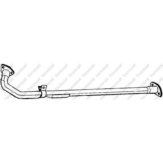 870-701 - Exhaust pipe 