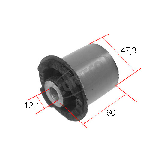 21652926 - Control Arm-/Trailing Arm Bush 