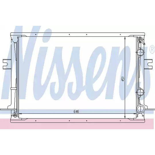 62310 - Radiator, engine cooling 