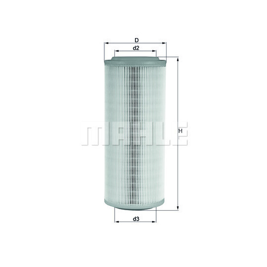 LX 855 - Air filter 