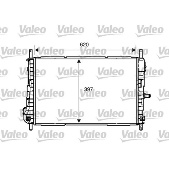 734288 - Radiator, engine cooling 