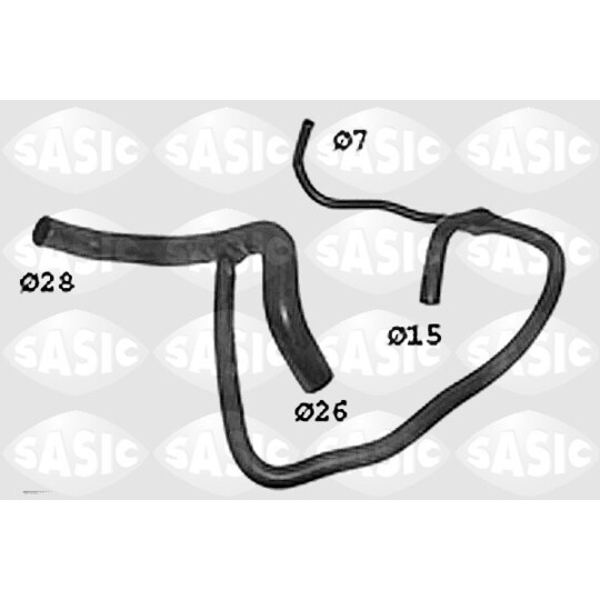 SWH6619 - Radiator Hose 