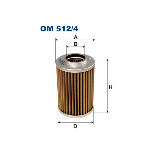 OM 512/4 - Hüdraulikafilter, automaatkäigukast 