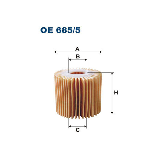 OE 685/5 - Oil filter 