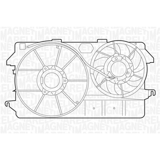 069422321010 - Fan, radiator 