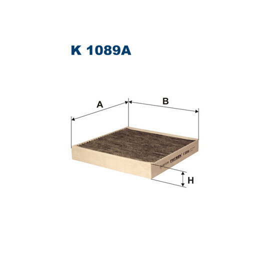 K 1089A - Filter, interior air 