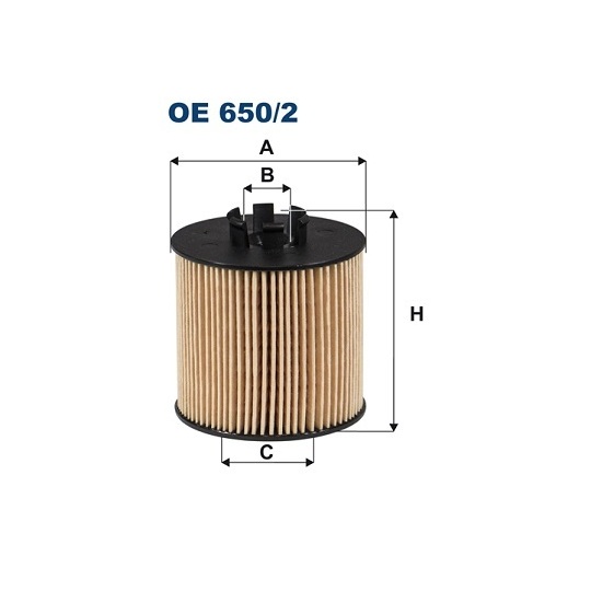 OE 650/2 - Oil filter 