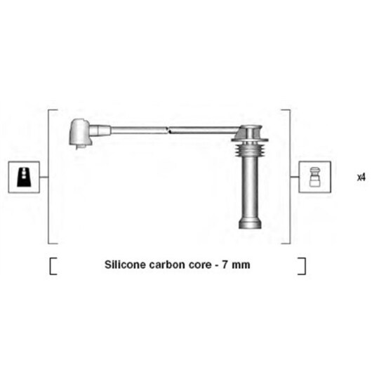 941325150906 - Ignition Cable Kit 