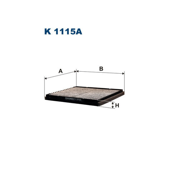 K 1115A - Filter, interior air 
