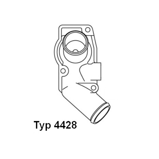 4428.92D - Termostat, kylvätska 