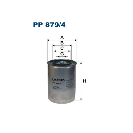 PP 879/4 - Kütusefilter 