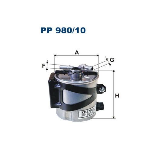PP 980/10 - Fuel filter 