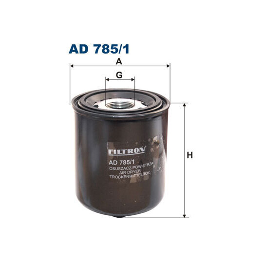 AD 785/1 - Air Dryer, compressed-air system 