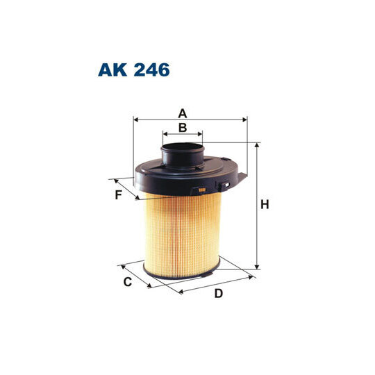 AK 246 - Air filter 